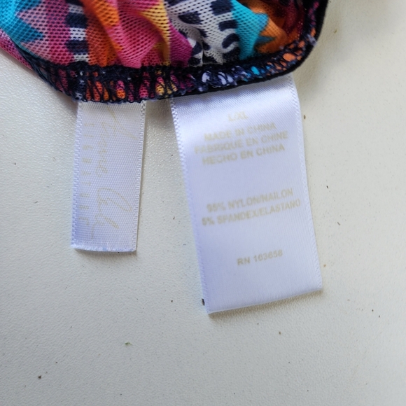 MSRP $78 Anne Cole Plus Mesh Cover-Up Women's Swimsuit Size L / XL F1 - Picture 12 of 12
